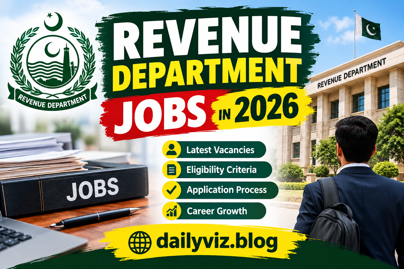 Revenue Department Jobs 2026 – Apply Today